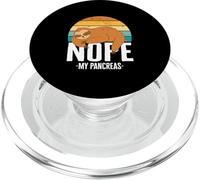 Diabetes Nope Mi Páncreas Perezoso Diabético Tipo 1 DT1 PopSockets PopGrip para MagSafe