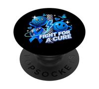 Diabetes T1D Fight For A Cure Diabetic PopSockets PopGrip Adhesivo