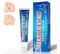 Diabetic Foot Protector Cream, Crema Pie Diabetico, 20g, Desodorizante, Crema para el Cuidado de los Pies, ies Secos y Agrietados Hidratación Profunda Piel Seca y áspera, Apto para Diabéticos