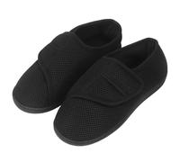 Diabetic Slippers for Swollen Feet | Non - Skid & Shock Absorbing Sole | Adjustable Slippers for Elders/Pregnant Women | Comfortable Mesh Fabric (M)