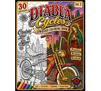 Diabla Cycles Lowrider Bike Coloring Book - Vol 1