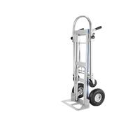 Diable flexible 3 en 1 capacité de 453 6 kg carro convertible multifonction à 4 ruues pour charges lourdes idéal pour la maison le bureau et l'extérieur