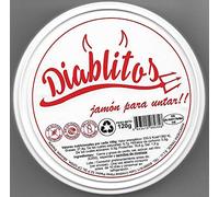 DIABLICHOS. DIABLITOS. Jamón endiablado para untar. Lata 120 gr