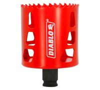 Diablo Bi - Sierra perforadora de metal con diseño de dientes variables para cortes más rápidos - Se adapta al sistema de mandril Snap-Lock Plus - 2-1/2 pulgadas de diámetro, 2-3/8 pulgadas de