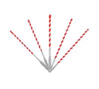Diablo by Freud DMARG1220-S5 - Juego de brocas para martillo con punta de carburo de granito rojo (5 piezas)