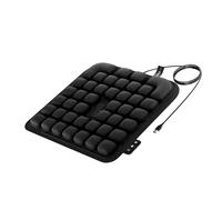 Diablo Chairs masajeador Espalda electrico para Silla Oficina cojin Masaje Lumbar Aire presion colchoneta Masaje Asiento ergonomico Gaming Coche USB 5V Intensidad Regulable