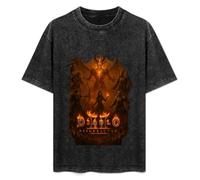 Diablo II Resurrected Drawn To Hatred Game Mens Black T-Shirt XL