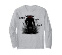 Diablo Infierno Nine Cómic Satanás Inch Lucifer Metal Nails Manga Larga