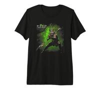 Diablo IV Vessel of Hatred Spiritborn Jaguar Fade Poster Camiseta Premium
