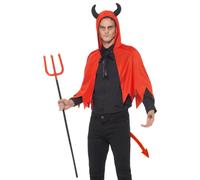 Diablo Kit Halloween Hombre Instantáneo Demonios Kit Disfraz Traje Talla Única