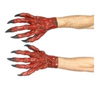 Diablo Manos Hombre Mujer Halloween Disfraz de Terror Demonios Accesorios