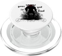 Diablo Nine Herejía Satanás Inch Lucifer TxRxP Metal Nails PopSockets PopGrip para MagSafe