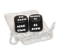 Diablo Picante Juego 2 Dados Bésame, Talla St - 100 gr