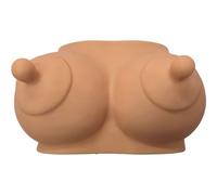 DIABLO PICANTE - HUCHA FORMA DE TETAS TONO CLARO