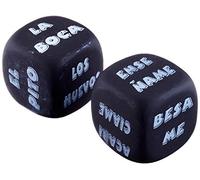 Diablo Picante Juego 2 Dados Bésame, Talla St - 100 gr