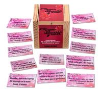 Diablo Picante Juego La Caja Del Amor - Diversión Interactiva Con Tarjetas De Seducción Y Reloj De Arena