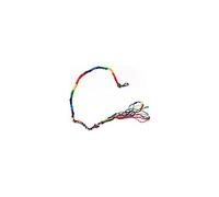 Diablo picante - Pulsera hilo o trenza bandera