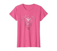 Diablo Vi Necromancer Icon Two-Handed Scythes Camiseta, Mujer, Rosa Jaspeado, S
