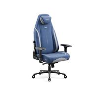 Diablo X-Eye Prime Silla Gamer Ergonómica de Tela con Asiento Frío, Reposacabezas Memory Magnético, Soporte Lumbar ProSpine, Reposabrazos 4D y Base Metálica Meta Ocean