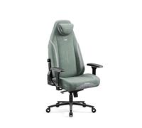 Diablo X.Eye Prime Silla Gaming Oficina, Sillon Gamer Ergonómico | Reposacabezas magnético | Reposabrazos 4D | Apoyo Lumbar Ajustable Integrado | Tejido | Carga de hasta 140 kg | Verde