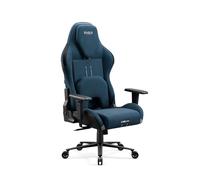 Diablo X.One Prime Silla Gaming Oficina, Sillon Gamer Ergonómico | Reposacabezas magnético | Cojín Lumbar | Reposabrazos Regulables | Tejido | Carga de hasta 140 kg | Meta Ocean
