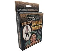 Diabolical Gifts DP1287 Sugar Daddy inflable - Regalos groseros para mujeres, regalos de Navidad para novia, muñeca inflable, regalos secretos de Papá Noel de menos de 10 libras, regalo de San