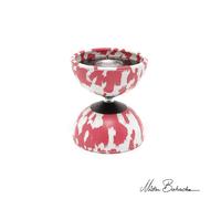 Mister Babache-Diabolo Medium Arlequín, Color Blanco/Rosa, No Size (JDAM_GBlanc/Rose)