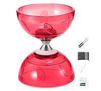 Diabolo, Yoyo Chino con Cuerda de reemplazo e instrucción e instrucción, Profesional yoyo para Principiantes, Jugadores expe