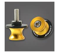 Diábolos Basculante Bobina para BMW C650 GT C650GT 2011-2017 Protector De Deslizador De Basculante para Motocicleta con Tornillos M8 Tornillos Caballete(Oro)