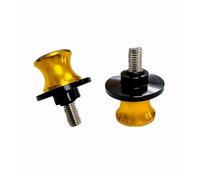 Diábolos Basculante Bobina para Ducati Panigale V2 V4 V4S V4R 2018-2025 Tornillo del Soporte Deslizante De Los Carretes del Basculante De Motocicleta Tornillos Caballete(Oro)