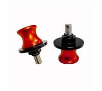 Diábolos Basculante Bobina para Ducati Panigale V2 V4 V4S V4R 2018-2025 Tornillo del Soporte Deslizante De Los Carretes del Basculante De Motocicleta Tornillos Caballete(Naranja)