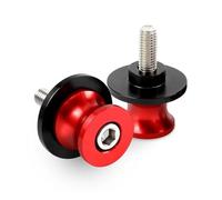 Diábolos Basculante Bobina para Yamaha SR 500 SR500 1978-1991 Tornillos del Soporte Deslizante De Los Carretes del Basculante para Motocicleta Tornillos Caballete(Rojo,8MM)