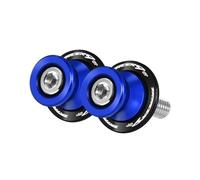 Diábolos Basculante Bobina para Yamaha Tracer 9 GT 9GT 2020-2025 Tornillos para Caballete De Motocicleta Deslizadores De Carretes del Basculante Tornillos Caballete(Azul)