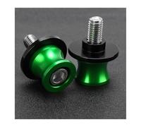 Diábolos Basculante Bobina para Yamaha YZF 600R YZF600 Thundercat Tornillos De 6 Mm para El Soporte del Basculante Tornillos Caballete(Verde,No Logo)