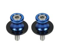 Diábolos Caballete M8 para Triumph para Street Triple R 2013-2015 Protectores De Basculante para Motocicleta Protección Anticaída(Azul)