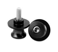 Diabolos Caballete Moto Para Yamaha FJR1300 TDM850 TDM900 Tornillos Del Soporte Deslizante De Los Carretes Del Basculante De Motocicleta(Negro)