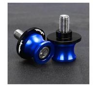 Diábolos Caballete Trasero para Aprilia RSV4R RS V4R 2009-2025 Tornillos De 6 Mm para El Soporte De Los Deslizadores del Basculante(Azul)
