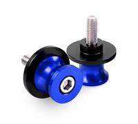 Diabolos Caballete Trasero para Suzuki SV650 S 2000-2008 Tornillos Deslizantes para Basculante De Motocicleta Mantenimiento Moto(Azul,8MM)