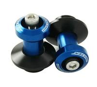 Diábolos de moto bobbins spools AZUL/BLUE Metrica M8 x 125