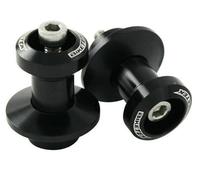 Diábolos de moto bobbins spools NEGRO Metrica M8 x 125