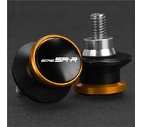 Diábolos Moto Para CFMOTO 675 SR-R 675SRR 2024-2026 Soportes Para Basculante Trasero Tornillos Y Deslizadores Protectores De Basculante(naranja,With logo)