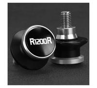 Diábolos Moto Para R1200R 2006-2015 Tornillos Deslizantes Para Basculante Trasero De Motocicleta De 8 Mm Protectores De Basculante(Plata)