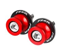 Diábolos Moto Para Yamaha FZ 6R FZ6R 2009-2017 Tornillo De 6 Mm Para El Soporte Deslizante De Los Carretes Del Basculante De Motocicleta Protectores De Basculante(rojo)