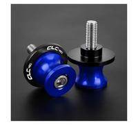 Diabolos Motocicleta Para CFMOTO CLC 450 CLC450 2023-2025 Tornillos De 10 Mm Para El Soporte Deslizante De Los Carretes Del Basculante De Motocicleta Carretes Basculante(Azul)