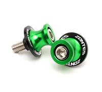 Diábolos para caballete de motocicleta Para Zontes ZT310X, 310T, 310V, 310R, G1125 Y ZT125 Tornillos Pernos CNC De 8 Mm Para Soportes Deslizantes Del Basculante: Accesorios Para Motocicleta(G)