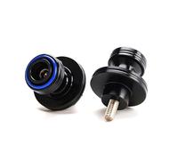 Diabolos para Caballete Moto Para Aprilia RSV4 1100 Para Factory R RR 2009-2026 Tornillos Deslizantes Para Basculante De Motocicleta Para Mantenimiento Diario(Azul)