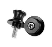 Diabolos para Caballete Moto Para BMW G650GS G 650 GS 2008-2016 Tornillos Deslizantes Para Basculante Trasero Para Mantenimiento Diario(Negro,10MM)