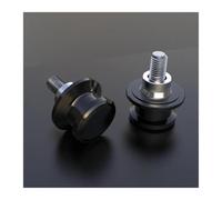 Diabolos para Caballete Moto Para Yamaha XT600E XT600 E XT 600 E 1990-2003 Tornillos Deslizantes Para Basculante De Motocicleta Para Mantenimiento Diario(Negro,6MM)