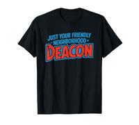 Diacono Iglesia Cristiana Parroquial Humor del Barrio Camiseta