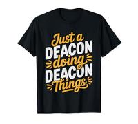 Diacono Iglesia Humor Parroquial Cristiano Camiseta